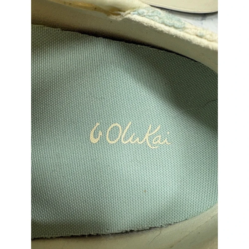 Olukai Pehuea Li Sneakers Island Floral Mesh‎ Vacation Resort Tropical 10